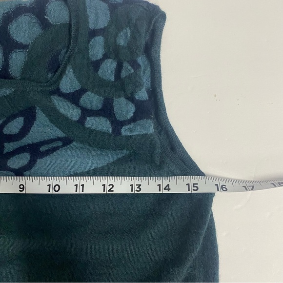 TSE Cashmere Blue Sweater Vest Large - Picture 6 of 8